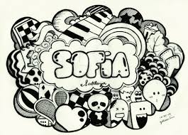 Editable eps10 vector file format high quality jpg. 40 Contoh Doodle Nama Yang Keren Dan Kekinian Juga Mudah Dibuat