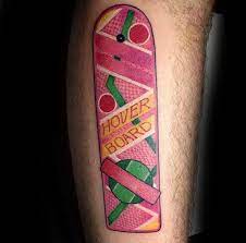 50 Back To The Future Tattoo Designs For Men Sci Fi Ink Ideas Back To The Future Tattoo Tattoo Designs Men Back To The Future Tattoo Ideas
