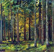 Reproduções De Pinturas Floresta de Fir por Ivan Ivanovich Shishkin  (1832-1898, Russia) | ArtsDot.com