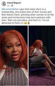 Summer Walker Reveals Her Relationship Strategy with Men