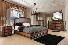 Nightstands, dressers, chests and more to turn your room into a retreat in an instant. Furniture Of America Emmaline 4pc Panel Wooden Headboard Bedroom Set In Warm Chestnut