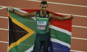 Sprint sensation and current 400m world and olympic record holder wayde van niekerk has been announced as the latest laureus ambassador. Wayde Van Niekerk I Ve Gone Back To Fighting For My Dream From Scratch Athletics The Guardian