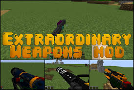 Minecraft 1.5.1 скачать русскую бесплатно. Extraordinary Weapons Mod For Minecraft 1 10 2 Minecraftsix