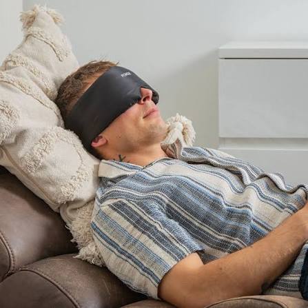 100% Mulberry Silk Sleep Mask - Full Black Out | Forge – Forge - Optimising  Humanity
