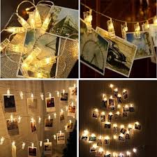 The industrial bedroom can't go past a hanging concrete pendant. Twinkle Lights 20 Led Photo Clip String Lights Bedroom Wall Decor Battery Powered Decor Indoor Outdoor Fairy Lights For Dorm Christmas Decoration Birthday Wedding Party Hanging Pictures S10109 Walmart Com Walmart Com
