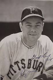 Ray Mueller (d.94) Pittsburgh Pirates Autograph 4x6 Signed Vintage Photo 17C