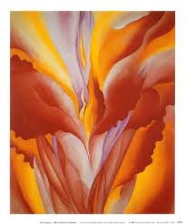 Red Canna Art Print Georgia O Keeffe Art Com Georgia Okeefe Georgia O Keeffe O Keeffe Paintings