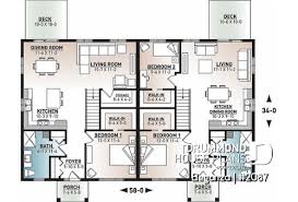 Best Multi Unit House Plans Modern Multi Family And Duplex Plans