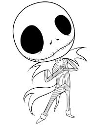 Coloring pages for children : Nightmare Before Christmas Coloring Pages Download And Print