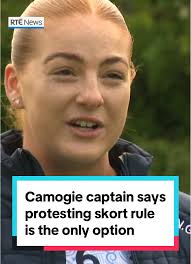 Camogie Captain Niamh Gannon Protests Skort Rule