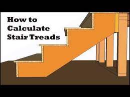 How To Calculate Stair Treads Rise And Run Stringer Layout Youtube Stair Treads Stair Stringer Calculator Stair Rise And Run
