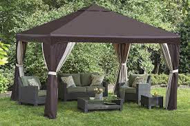 Some gazebo can be bought at lowes, amazon or other shops. New Lowe S 10x12 Steel Gazebo Replacement Canopy The Outdoor Patio Store