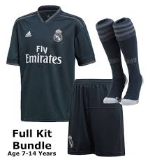 It isn't hype if you've earned it. Real Madrid Kids Away Kit Bundle 2018 19 Shirt Shorts Socks Buy Now