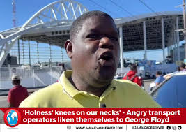 Protesting public transport...