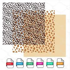 Download Cricut Silhouette Htv Digital Download Cheetah Leopard Print Layered Svg Babe Cut File Clip Art Art Collectibles