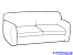 Transparent Cartoon Couch