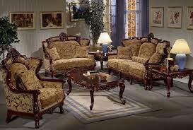 Italian Old Wooden Sofa Set Italian Furniture Living Room Living Room Sets Furniture Sofa Design