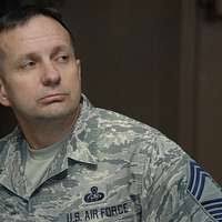 U.S. Army Capt. Jordan Marvin, incoming commander,