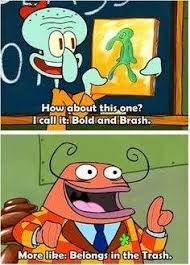 40 Times Art School Was Actually An Episode Of Spongebob Art School Spongebob Art