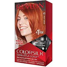 revlon colorsilk beautiful color 45 bright auburn 1 ea pack of 3