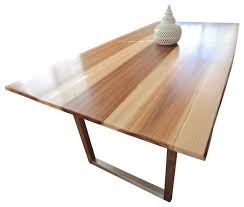 Minimalist Modern Dining Table Desk Dining Tables By Monkwood Studio