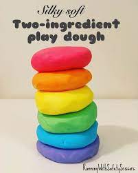 Easy Peasy Two Ingredient Gluten Free Play Dough That S So Silky Soft You Ll Never Want To Buy Homemade Playdough Recipe Homemade Playdough Playdough Recipe