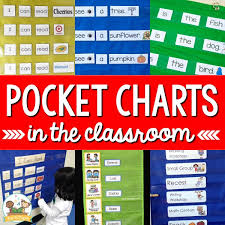 how to use pocket charts in the classroom pre k pages