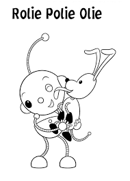 Rolie polie y olie para dibujar pintar y colorear. Rolie Polie Olie Coloring Pages Free Printable Coloring Pages For Kids