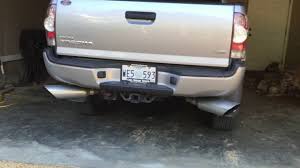 Oem exhaust, 2013 tacoma double cab 5ft bed, should fit access cab 6ft bed as my new trd catback is compatible with both. Dual Exhaust Worth The Investment Tacoma World