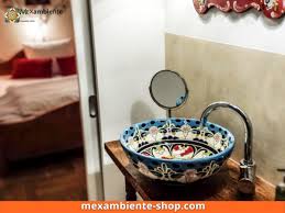 Wir bieten mexikanische talavera fliesen an. Mexambiente Mexambiente Handbemalte Fliesen Und Mexikanische Waschbecken