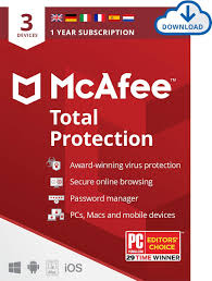 There is no excuse for not keeping your personal data out of reach of others. Mcafee Total Protection 2021 3 Device 1 Year Antivirus Software Internet Security Password Manager Mobile Security Pc Mac Android Ios European Edition Download Code Amazon Co Uk Software