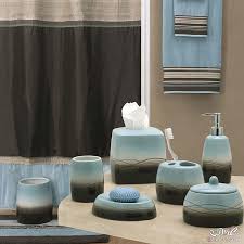Discover the best small bathroom designs that will brighten up your space and make the whole room feel bigger! Blue Brown Shower Curtain Ideas On Foter