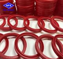 NBR PTFE Buffer Hydraulic Rod Seals , High Pressure ...