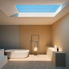 Coelux Skylight Brings Sunlight To Windowless Spaces Images Minimalism Interior Minimal Interior Design Skylight