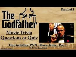 Average, 10 qns, rblayer, jan 23 20. Video The Godfather Trivia