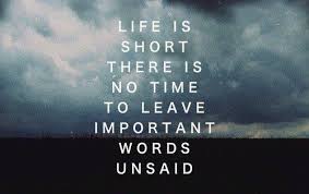 If you love and care about someone, tell them. Don&#39;t let days go ... via Relatably.com