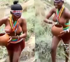 Naked Virgins - Zulu Maidens Authentic Scenes