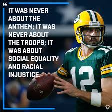 Aaron charles rodgers (born december 2, 1983) is an american football quarterback for the green bay packers of the national football league (nfl). Fanduel On Twitter Aaron Rodgers Speaks Out About The Nfl Anthem Protests Quote Via Bykevinclark
