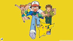 Pokemon Ash Pokemon Brock Pokemon Misty Pokemon Pikachu 1080p Wallpaper Hdwallpaper Desktop Brock Pokemon Pokemon Pokemon Blue Version