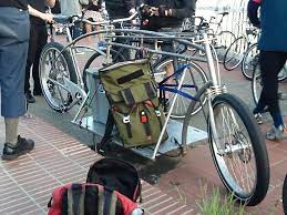 Cargo Bike Pictures Homemade Cargo Bike At Eb Sj Sf La Bike Party Cargo Bike Bike Bike Pictures