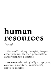 Human Resources Funny Definition Sticker By Ns Prints White 3 X3 In 2020 Human Resources Humor Human Resources Quotes Human Resources