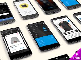 Smartphones App Screens Mockup Iphone Mockup Psd Graphic Design Resources Photoshop Freebies