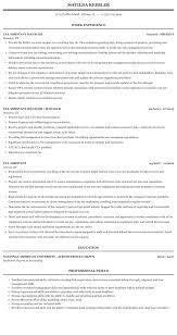 Tax Assistant Resume Sample Mintresume