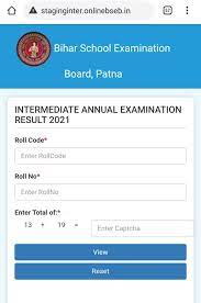 Class 12th bihar board result 2021 arts, science & commerce stream: Bihar Board 12th Result 2022 à¤˜ à¤· à¤¤ Direct Link Bseb Intermediate Result 2022 Www Onlinebseb In Sarkari Result