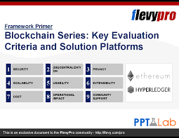 Blockchain Series Key Evaluation Criteria And Solution Platforms Https Flevy Com Browse Flev In 2020 Digital Marketing Strategy Corporate Strategy Change Management