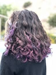 Purple Ombre Fade Framesi Stylist Curls Curly Hair Lavender Curly Hair Styles Lavender Hair Long Hair Styles