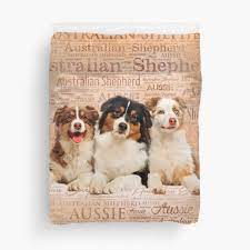 Maybe you would like to learn more about one of these? Australian Shepherds Duvet Covers Redbubble