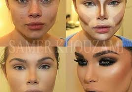 contour face makeup tutorials just