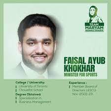 Faisal Ayub's Instagram, Twitter & Facebook