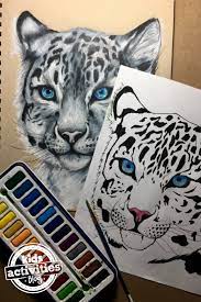 Free printable leopard coloring pages and download free leopard coloring pages along with coloring pages for other activities and coloring sheets. Snow Leopard Coloring Pages For Kids And Adults